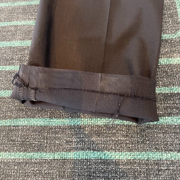 Cintas Men's Navy Blue Casual Uniform Dress Pants - Picture 3 of 7